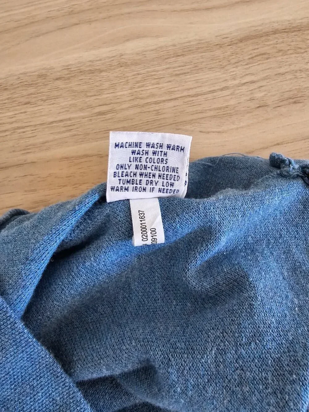 Polo Ralph Lauren Polo Shirt Men XL Blue Heather Orange Pony 100% Cotton